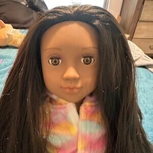 Our Generation Doll * BEAUTIFUL African American * BATTAT *